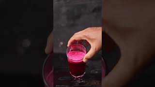 Palm Juice Red food color experiment cocacolaexperiment satisfying [upl. by Ordnas]