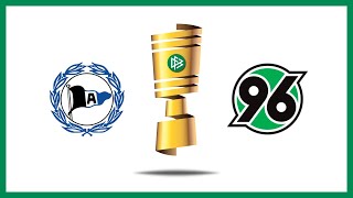 Arminia vs Hannover 96  Highlights  DFB Pokal 202425 [upl. by Wilkins621]