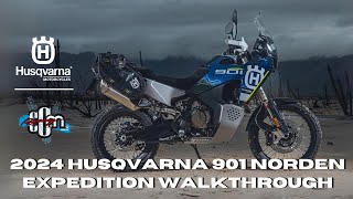 CCMTV  2024 HUSQVARNA NORDEN 901 EXPEDITION WALKTHROUGH [upl. by Bordiuk]