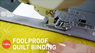 How to Bind a Quilt Foolproof Tips for Great Results  Quilting Tutorial [upl. by Horne]