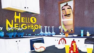 Stealing the Neighbors Furniture  Hello Neighbor Beta  Hello Neighbor Secrets [upl. by Lenroc]