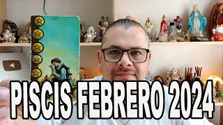 PISCIS ♓️ HOROSCOPO FEBRERO 2024 LECTURA DE LA RUEDA ASTROLOGICA [upl. by Yanel]