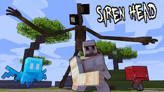 Monster School  SIREN HEAD ATTACK  Minecraft Animation [upl. by Bohun607]