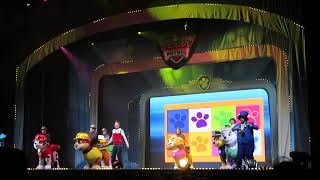 Pat Patrouille Paw Patrol Pop pop boogie Le spectacle 29 fev 2020 Lyon [upl. by Hillel]