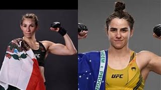 UFC 306 Irene Aldana vs Norma Dumont [upl. by Noreik]