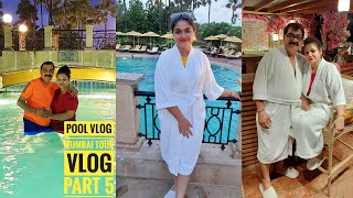 Poolside at Taj Lands End MumbaiPoolside Vlog Mumbai TourTaj Lands End MumbaiSwimming Pool Vlog [upl. by Ferneau547]