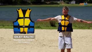 Gilet de flottaison Rotomod Baltic Nautigames [upl. by Siloum]