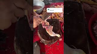 Skill luar biasa Skill potong daging ayam cuttingskills chicken ayamsegar short [upl. by Anagrom835]