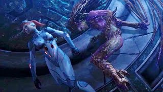 Kerrigan Kills Narud Cinematic Starcraft 2 Heart of the Swarm  Shifting Perspectives [upl. by Lig]