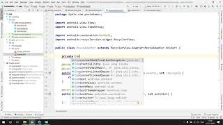 MVC architecture and Recycler View implementation Part2 [upl. by Cassi726]