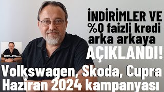 Volkswagen Skoda ve Cupra’dan kampanyalar arka arkaya geldi İndirim ve 0 faizli kredi indirim [upl. by Ahsieken]