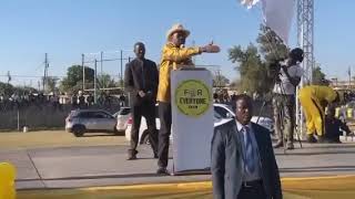 Nelson Chamisa addressing CCC rally in Beitbridge CCC rally Beitbridge2023 Electionschamisa [upl. by Toy203]