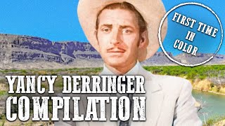 Yancy Derringer Compilation  COLORIZED  Western TV Series [upl. by Josee797]