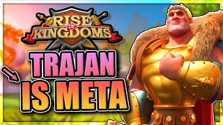 Trajan is so good I expertised him a second time in Rise of Kingdoms Battle reports included [upl. by Yenetruoc]