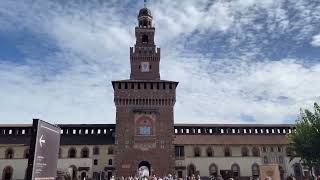 Castello sforzesco Cairoli Piazza Castello milano Italy ShikorTv Reajul islam kawsar [upl. by Lorrac]