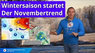 Wintersaison startet  der erste Novemberwettertrend [upl. by Jeannette]