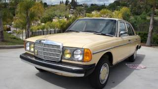 1981 Mercedes Benz w123 240D Diesel 2 Owner [upl. by Debra]