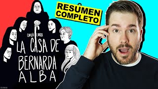 LA CASA DE BERNARDA ALBA  RESUMEN COMPLETO Y ANÁLISIS  Javier Ruescas [upl. by Nnor]