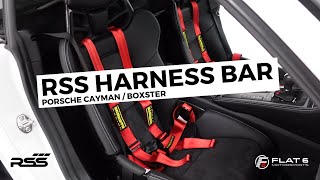 RSS Harness Bar Install on 718 Cayman GT4 [upl. by Palestine]