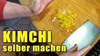 KIMCHI selber machen ganz einfach und allerbestes Hühnerfutter [upl. by Maribel131]