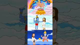 Jesus knows the true god ❤️hinduism sanatandharm hindugod familyguy [upl. by Prosser]