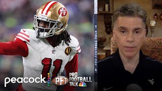 Latest on Brandon Aiyuk NFL CPOY criteria changes Full PFT PM  Pro Football Talk  NFL on NBC [upl. by Wareing]