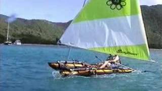 Cat2Go Sailing Haiku Catamaran Clear Blue Hawaii [upl. by Aniad]