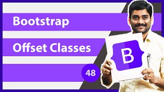 Bootstrap Offset Classes  Bootstrap Grid System  Bootstrap 5 Tutorial 48 [upl. by Ankney907]