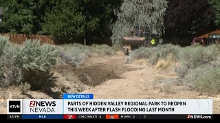 Hidden Valley Regional Park still closed due to flood damage [upl. by Ahsetra]