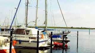 Ausfahrt aus dem Yachthafen von Heiligenhafen Ostsee [upl. by Sladen]