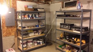 FAST FWD  HOW TO BUILD STEEL SHELVES  Muscle Rack [upl. by Nerti]