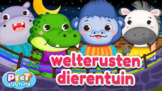 Pretlettertjes DierenPRET • Dierentuin Dieren voor Baby Dreumes en Peuters [upl. by Imuy]