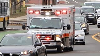 AtlanticCataldo EMS Ambulance 2306 Responding  03262024 [upl. by Siddon286]