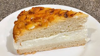 Bienenstich or Bee Sting cake see Recipe on website below [upl. by Witt582]