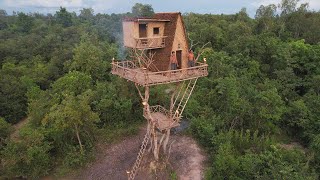 How To Build 15m Tree House And Swimming Pools Part I [upl. by Ardme]