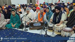 Bibi Harjinder Kaur Ji Barnala  Shepparton Samagam 2023 Rainsabai [upl. by Anayra881]