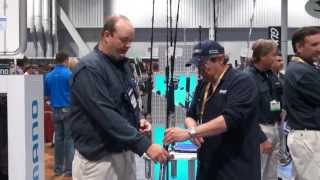 Shimano Tallus Fishing Rod at ICAST 2013 [upl. by Bunni]