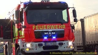 E  KURZBERICHT LKW AUFFAHRUNFALL A8  Feuerwehr KirchheimTeck amp Bergedienst im Einsatz [upl. by Ettenim]