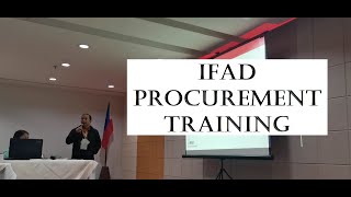 Day 1 IFAD Procurement Training Part 1 [upl. by Sandon]