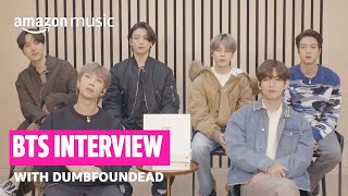 BTS Talks About GRAMMY Nomination Quarantine Hobbies and More With Dumbfoundead  Amazon Music [upl. by Adolphus497]