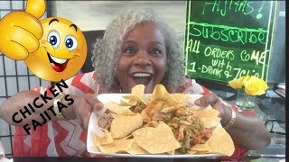 CHICKEN FAJITAS  STORY TIME \ MUKBANG [upl. by Dare]