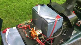 LT1000 Electric Lawn Tractor Conversion [upl. by Harlen]