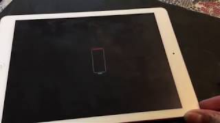 How to turn on iPad with empty battery icon [upl. by Pelagias]