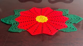 Hermoso Centro de Mesa paso a paso a Crochet 🧶 [upl. by Nel]