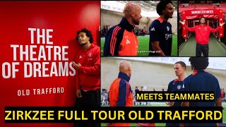 🔴Joshua Zirkzee Full First Day in Manchester United EXCLUSIVE BEHIND THE Scenes Moments  Interview🔥 [upl. by Scarlett]