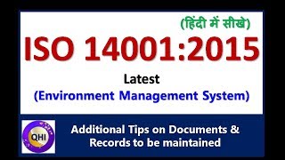 ISO 140012015 Latest Environmental Management System हिंदी में सीखे [upl. by Lonyer]