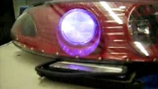 Mitsubishi Eclipse Custom Headlights [upl. by Aikas]