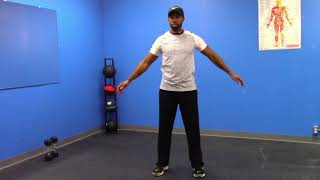 How To Perform supraspinatus stretch [upl. by Inoy425]