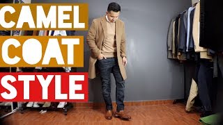 How To Wear A Camel Overcoat Formal To Casual [upl. by Mutat912]