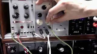 DIY Eurorack SSM 2044 VCF amp Ginkosynthese 12bit sampler demo  ユーロラックロービットサンプラー [upl. by Cupo66]